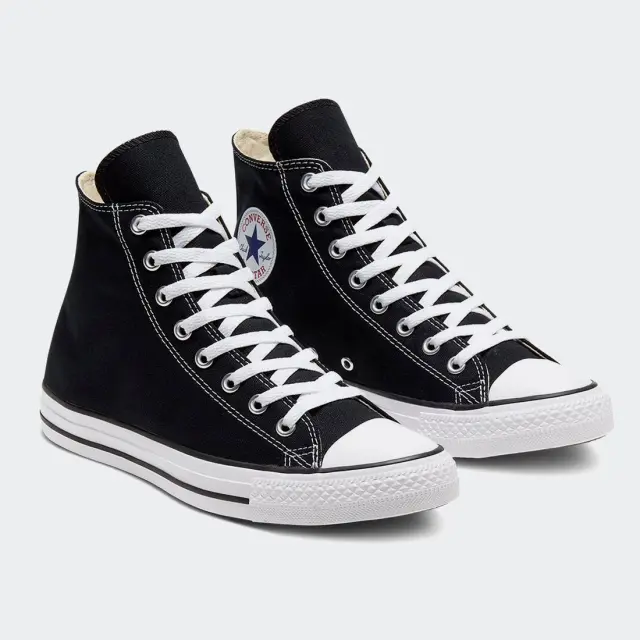 Converse Unisex Chuck Taylor All Star HI Canvas Μαύρο - Άσπρο M9160C (Converse) 2