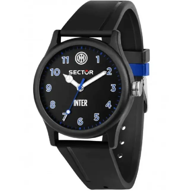 Sector EX-Q Inter Special Edition Unisex Watch Black Silicone Strap R3251203007