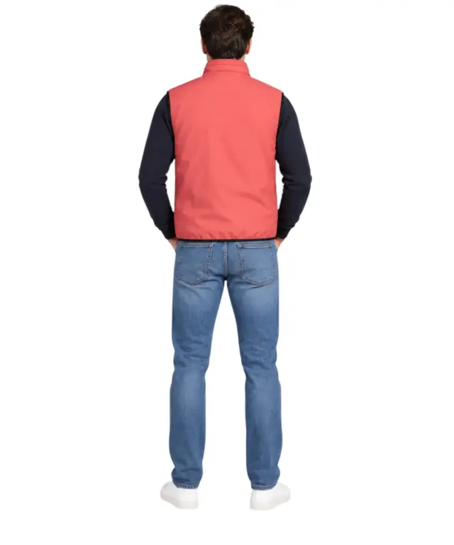 Norway Nautical School - Ανδρικό Αμάνικο Μπουφάν 849140-RED Κόκκινο 3