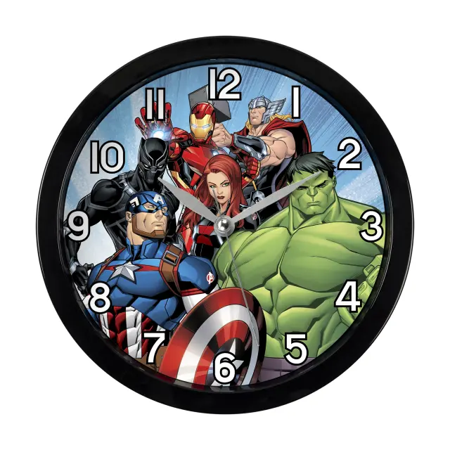 Disney Παιδικό Ρολόι Τοίχου Avengers