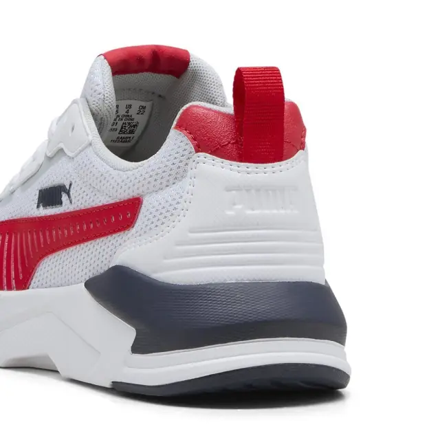 Puma X-Ray 3 LT Jr (401493-01) - Λευκό-Κόκκινο 2