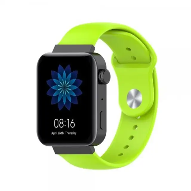 Silicone Λουράκι Quick Fit Για GARMIN Vivoactive 4S/Vivomove 3S/ FOSSIL GEN 4 Κατάλληλο Για Όλα Τα Ρολόγια 18mm - Light Green OEM