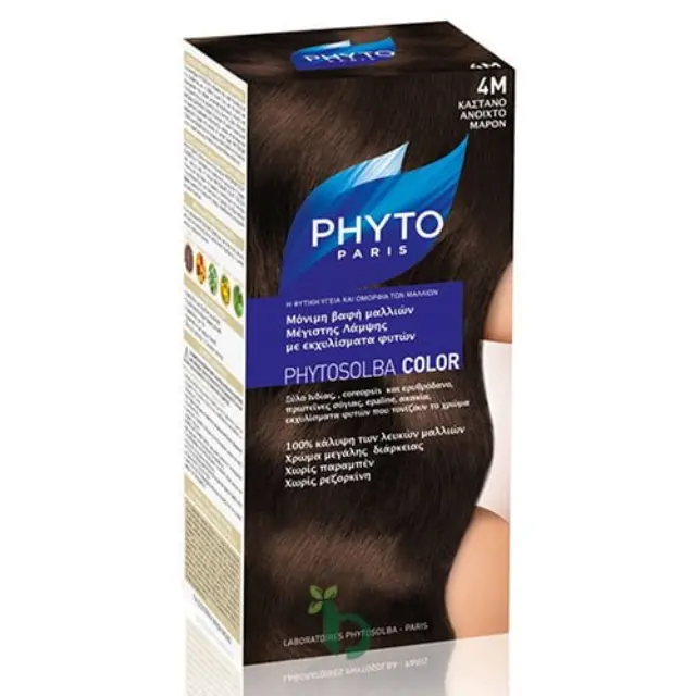 PHYTO 4M ΜΟΝΙΜΗ ΒΑΦΗ ΜΑΛΛΙΩΝ ΚΑΣΤΑΝΟ