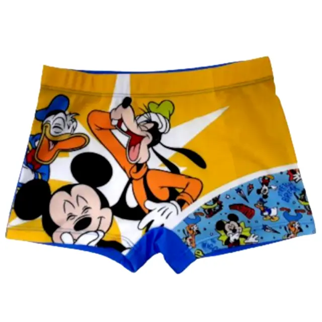 Μαγιό Μποξεράκι Aymax Mickey Yellow Blue 8080131 - 7-8 Y (122-128cm)