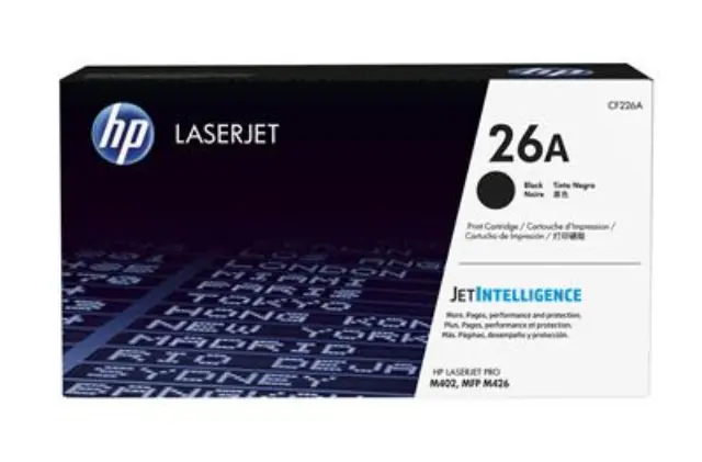HP 26A Γνήσιο Toner Laser Εκτυπωτή Μαύρο 3100 Σελίδων CF226A