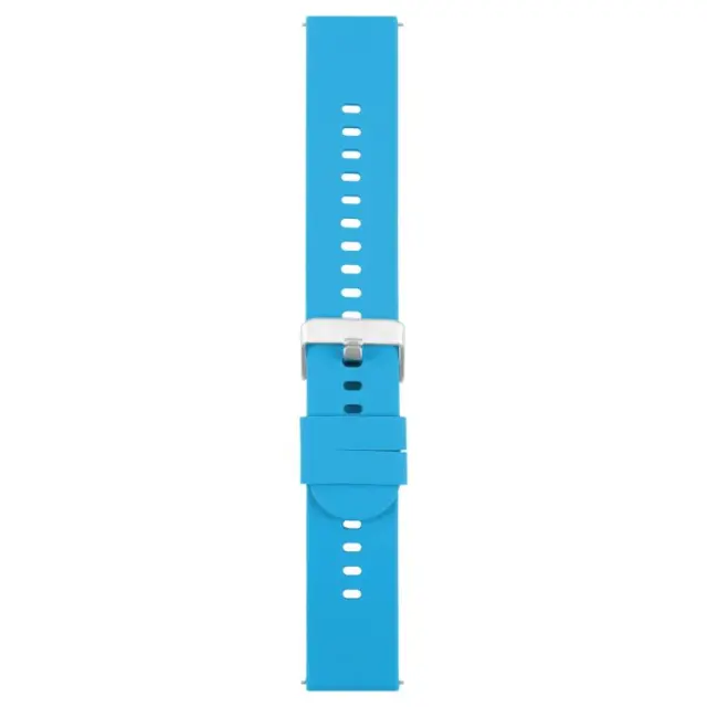 Solid Color Λουράκι για Smartwatch 22mm-Blue OEM 2