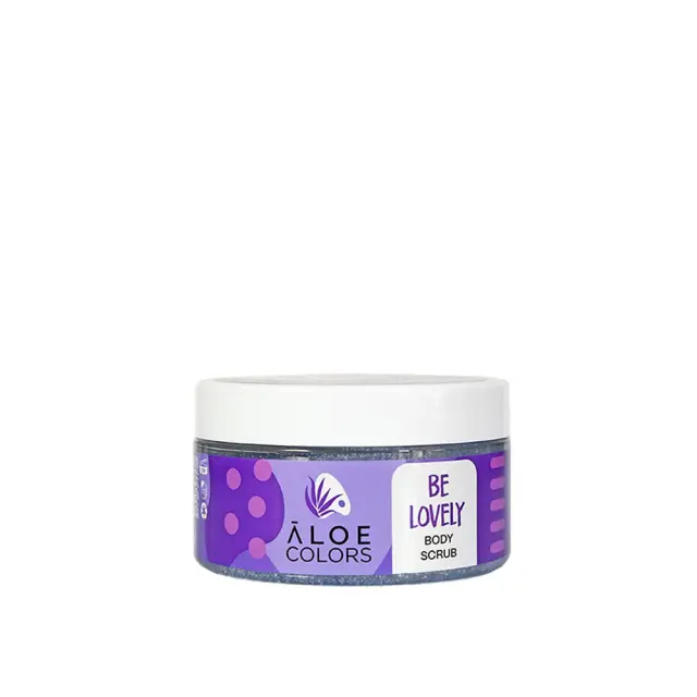ALOE COLORS Be Lovely Scrub Σώματος Καραμέλα & Πικραμύγδαλο 200ml 2