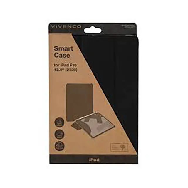 Θήκη Τάμπλετ Vivanco Smart Case Apple iPad Pro 12.9'' (2018 / 2020 / 2021) Μαύρη 2