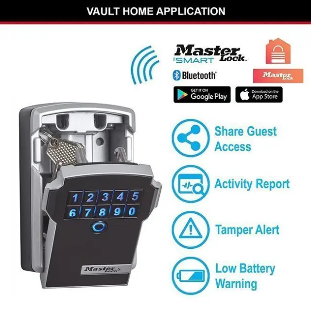 Master Lock 5441EURD - Κλειδοθήκη Select access 5441 smart με bluetooth 3