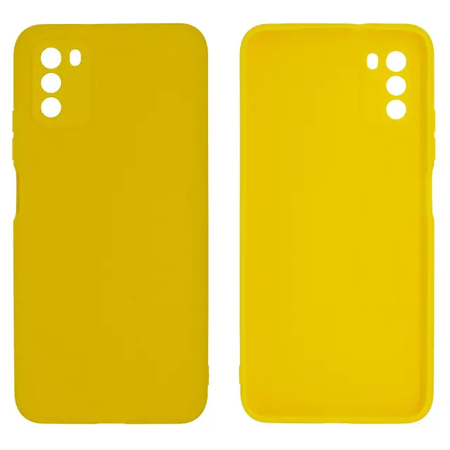Θήκη TPU Ancus για Xiaomi Poco M3 Κίτρινη