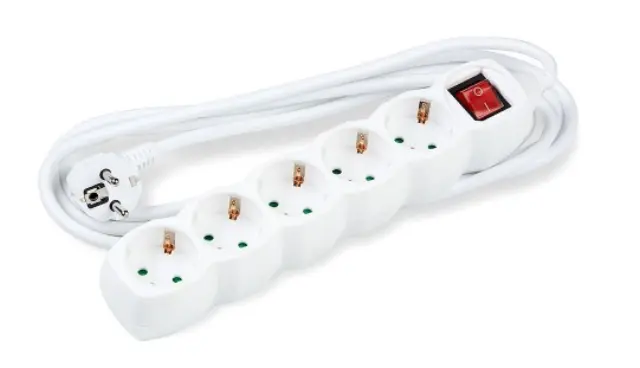 Technik Πολύπριζο 5 Θέσεων 3x1,5mm 3m με Διακόπτη 41.001.0011