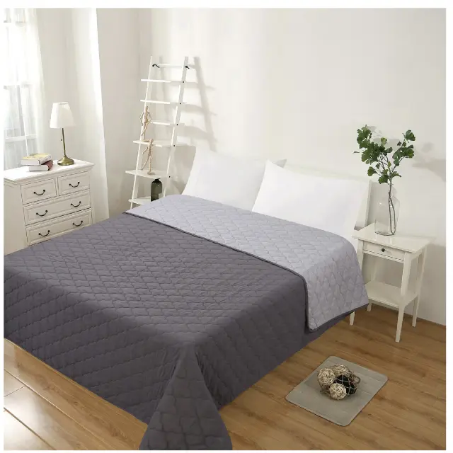 ΚΟΥΒΕΡΛΙ 2 ΟΨΕΩΝ ULTRASONIC Κ7 GREY / LIGHT GREY 160X240 ADAM HOME