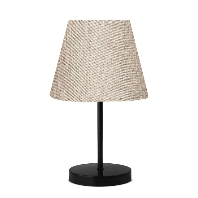 Φωτιστικό Επιτραπέζιο KAMARIA Καφέ Μέταλλο 22x22x37cm