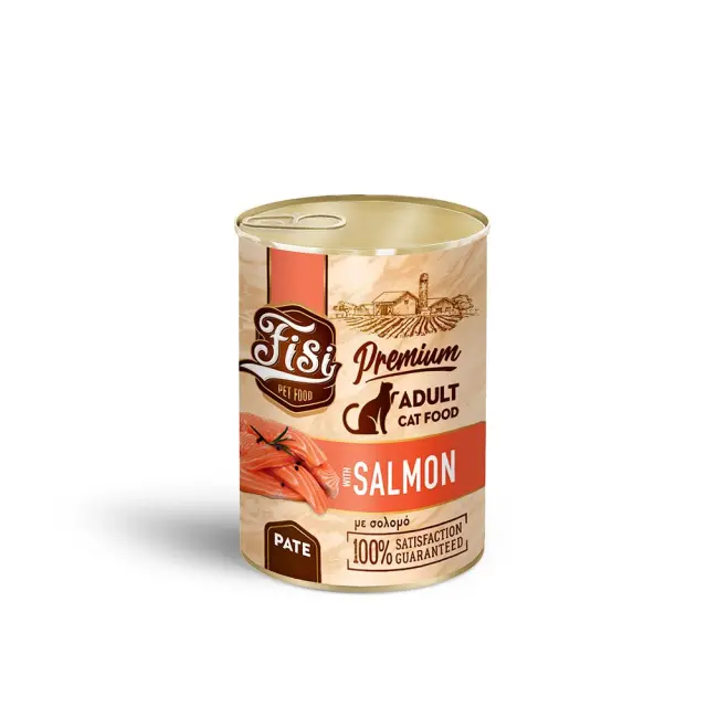Fisi Cat Adult Σολομό Πατέ 400gr