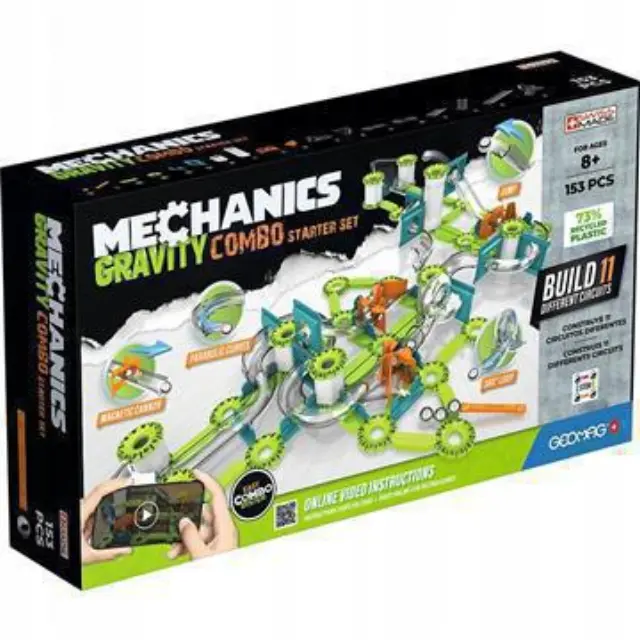 Geomag Σετ Gravity Combo Starter Set 153pcs