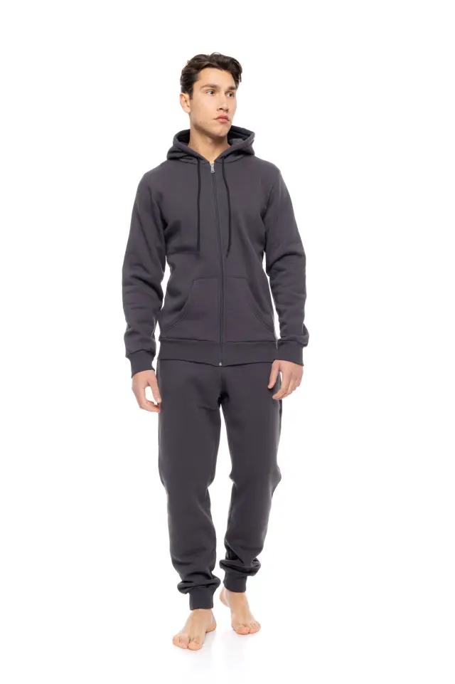 WN-M115 - Grey - TRACKSUIT HOOD BASIC