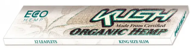 Kush Χαρτάκια Organic Hemp - King Size Slim