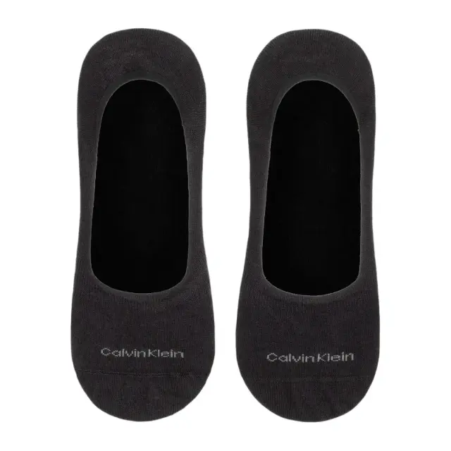 Calvin Klein Ανδρικές Κάλτσες No-Show Footie Mid Cut - 2 Ζεύγη, Χρώμα Μαύρο - 39-42 2