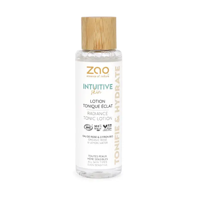 Zao Organic Skin Intuitive Radiance Tonic Lotion – Βιολογική Τονωτική λοσιόν λάμψης για όλους τους τύπους δέρματος
