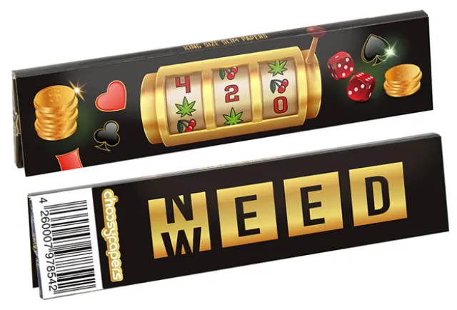 Choosypapers Χαρτάκια King Size Slim 32φ. - Slot Machine
