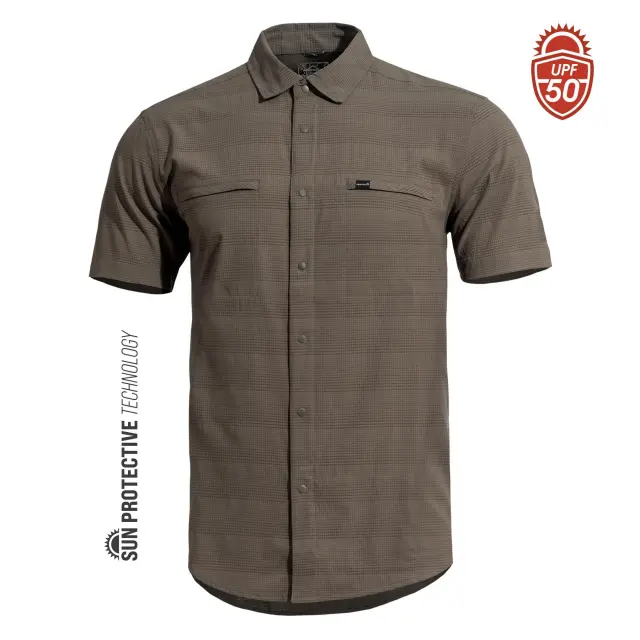 RIPPLE SUNPROOF SHIRT K02028 06RG-Ranger Green