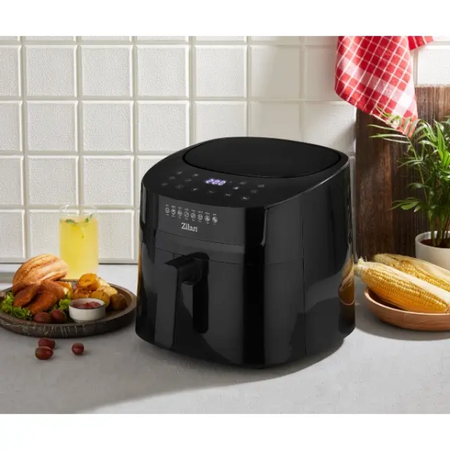 Φριτέζα Θερμού Αέρα Zilan 6.5L 1800W με Ψηφιακή Οθόνη 3