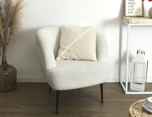 Διακοσμητικό Μαξιλάρι Home Deco Factory με διαστάσεις 40x40cm - Beige TX0089