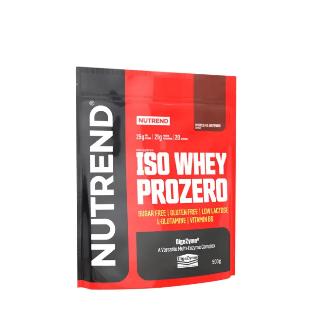 Nutrend Iso Whey Prozero Chocolate Brownie, 500 g