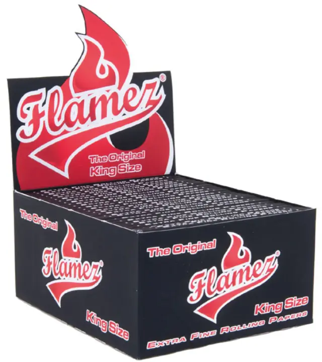 Flamez Χαρτάκια The Original Black King Size - 33φ 3