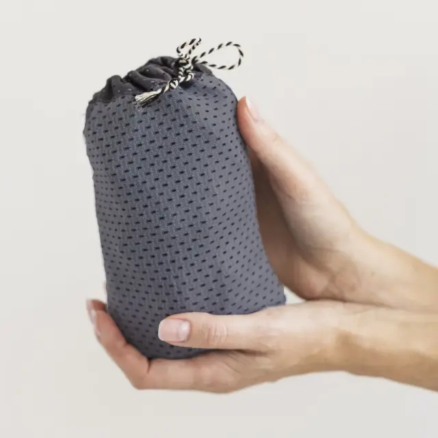 Mini Monkey: Μάρσιπος Sling Ελαφρύς και Αδιάβροχος Grey MKY_00000203 2