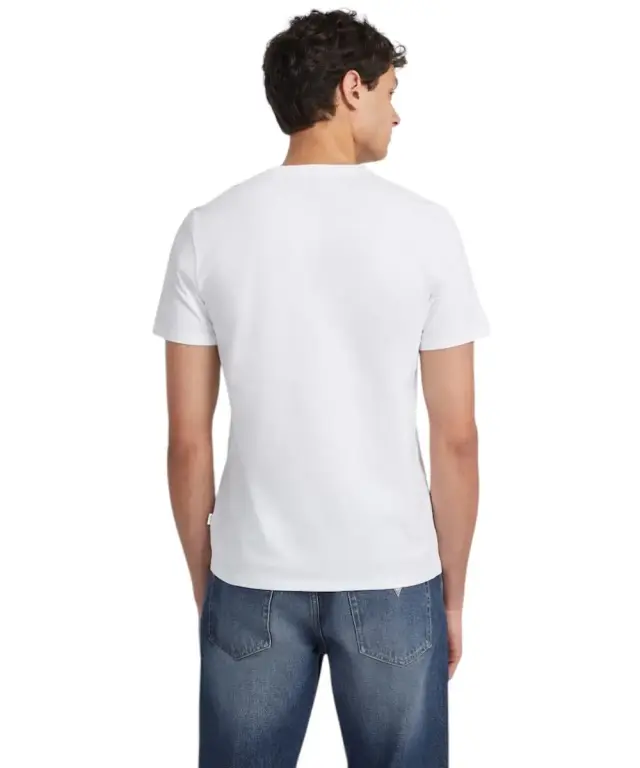 Guess - Ανδρικό T-shirt Essential Logo M4YI52K8HM0-G011 Λευκό - XS 2