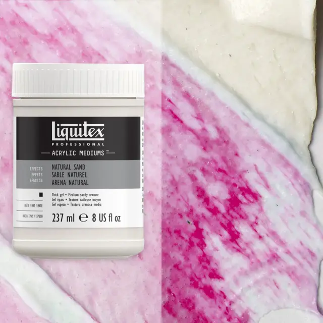 Liquitex Natural Sand Medium - 237ml