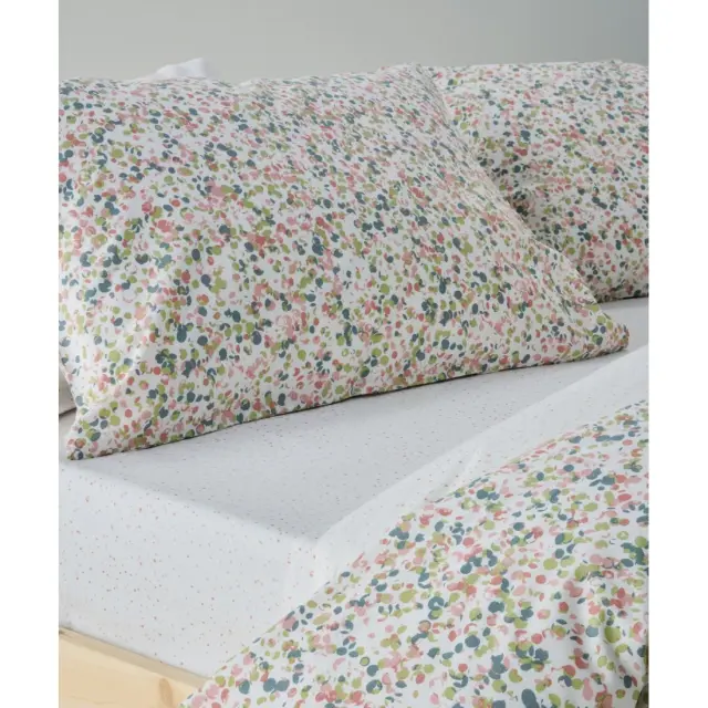 Κουβερλί Υπέρδιπλο Kentia Frozi Pink- Green- Raf Blue- White 220x240 2