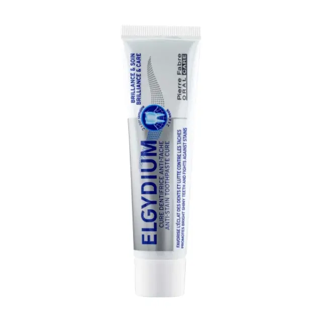 Elgydium Brilliance & Soin Brilliance & Care, Λευκαντική Οδοντόπαστα Τζελ, 30ml