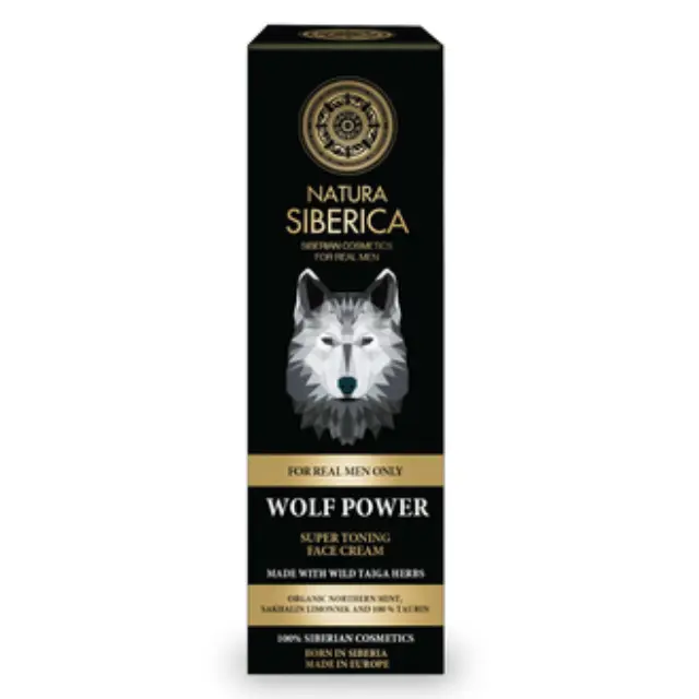 MEN Wolf Power face cream , Σούπερ τονωτική κρέμα προσώπου , κατάλληλο για όλους τους τύπους δέρματος , κατάλληλο για όλες τις ηλικίες , 50ml.