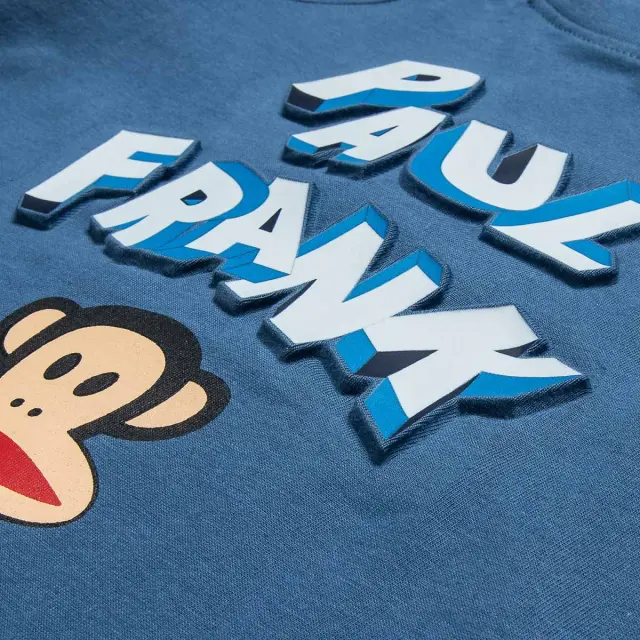 Μπλούζα Paul Frank με ανάγλυφα γράμματα 2