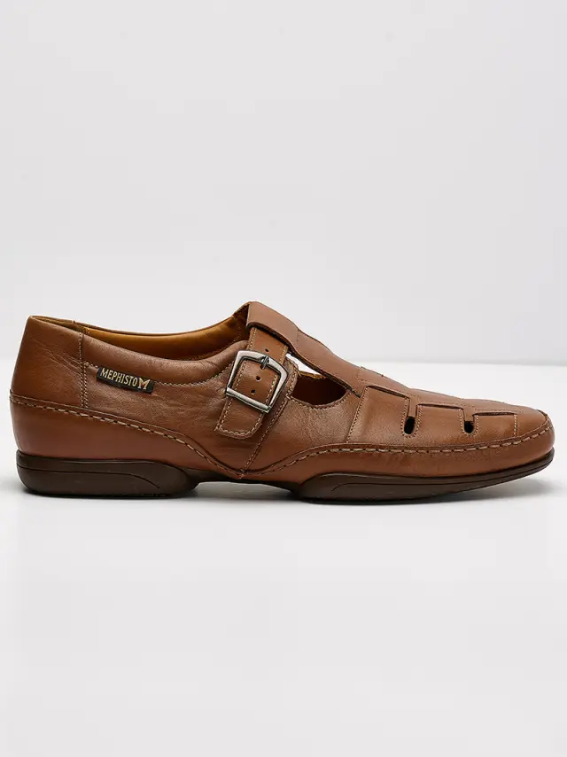 Mephisto Μοκασίνια-Loafers Ανδρικό δέρμα Καφέ MEP/MARSILIO CHESTNUT - 46 2