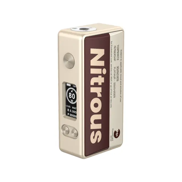 Nitrous Pocket Mod 80W Peek Edition - Mechvape x Nitrous - Nitro Access