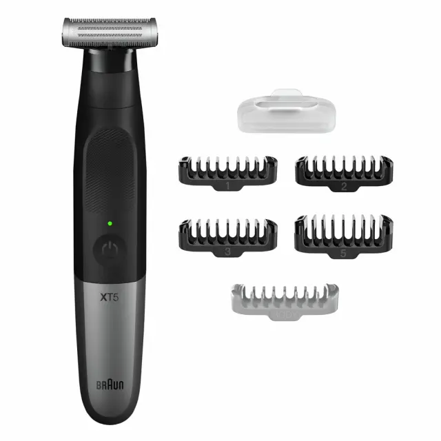 Επαναφορτιζόμενο Trimmer Braun XT5110 Κατάλληλo για Πρόσωπο και Σώμα 5+1 4D