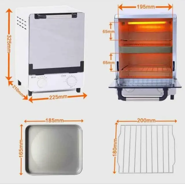 Κλίβανος Ξηρής Αποστείρωσης 12lt 1000W για Εργαλεία με Θερμοστάτη 2