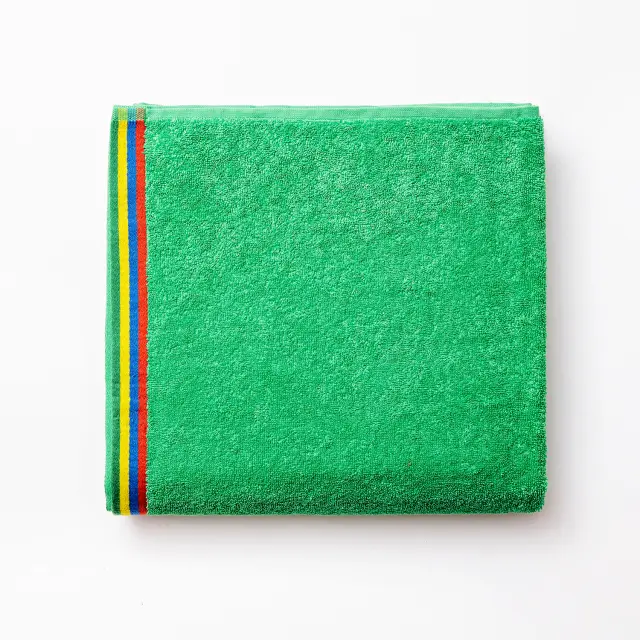 Benetton Kids Πετσέτα Θαλάσσης Βαμβακερή Green