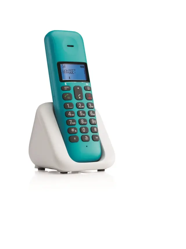 Motorola T301 Turquoise Ασύρματο Τηλεφωνο Dect
