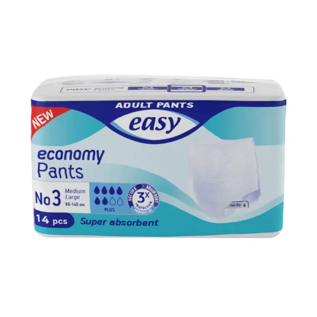 Πανα βρακακι easy pants economy Medium-Large 14 τεμαχιων - No3