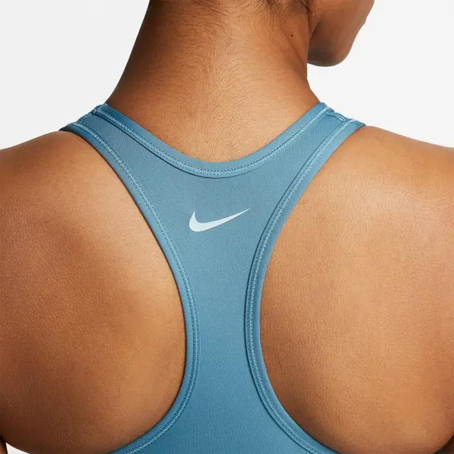 Nike Swoosh Bra (DQ5134-440) - Μπλέ 3