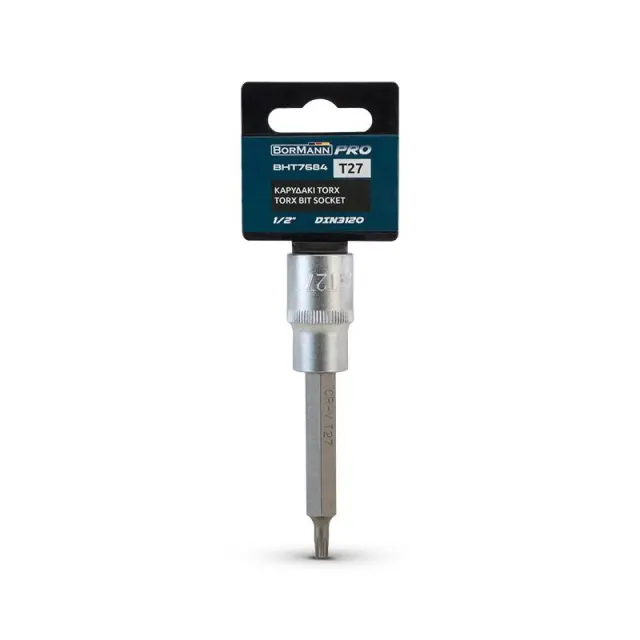 Bormann Pro BHT7684 Καρυδάκι torx 1/2", DIN 3120, T27 (048985) 2