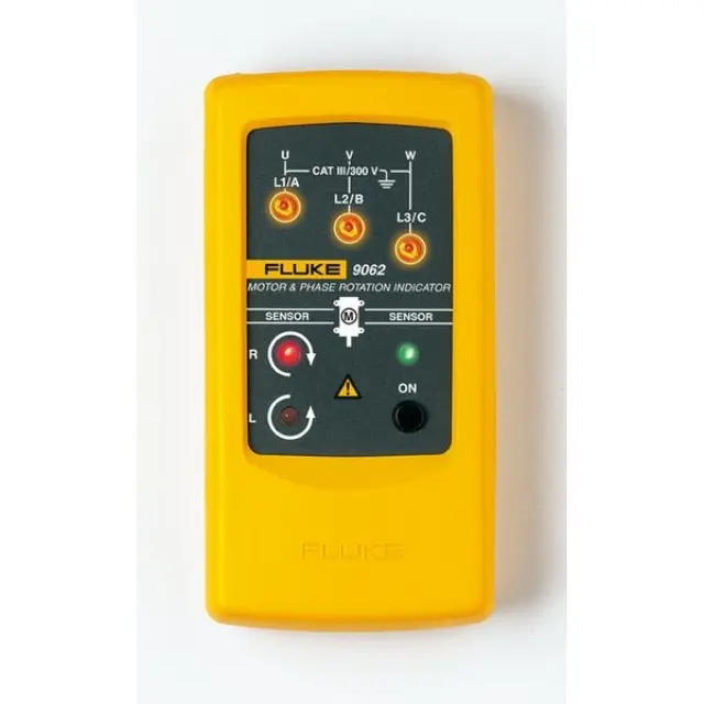 Motor and phase rotation indicator 9062 with LED display