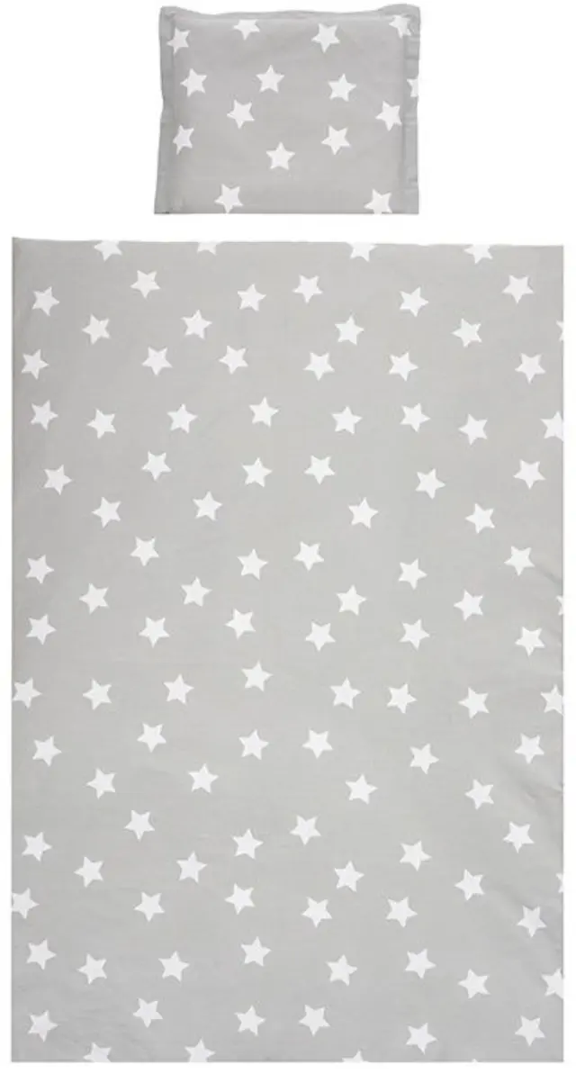 Lorelli Σετ Κούνιας Μωρού 3 τμχ "Grey Elephant Stars" 2