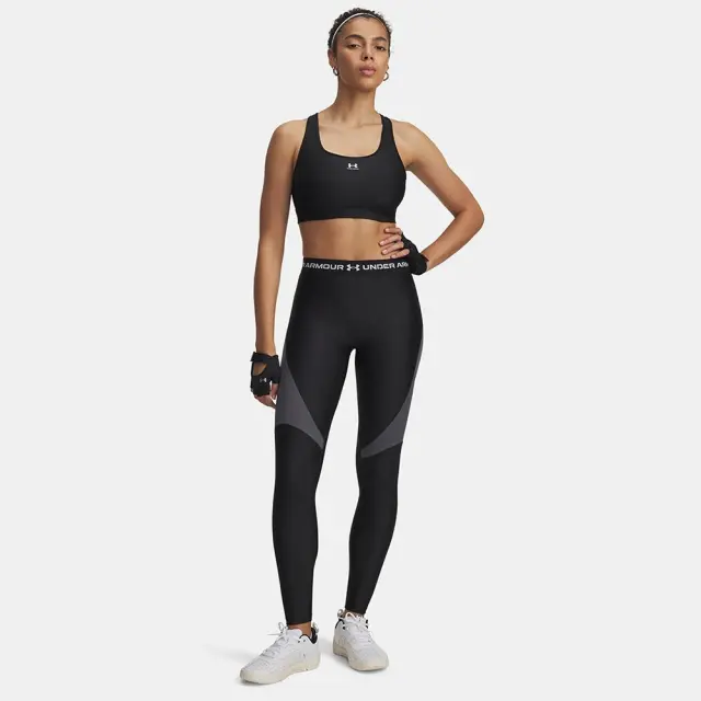 Under Armour Heat Gear Rib Legging (6003983-004) - Μαύρο 3
