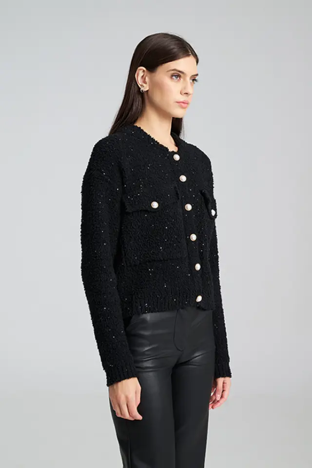 Κομψή Ζακέτα με Πέρλες MOLLY CARDIGAN - XS 2