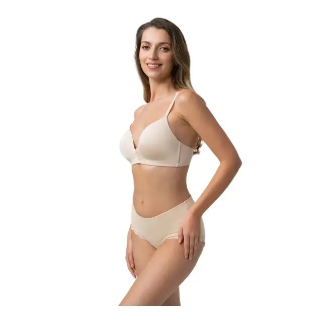 DORINA Γυναικείο Σουτιέν Michelle Eco Soft, Χρώμα Μπεζ 2